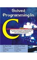 Solved Programming in C