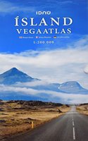 Iceland road atlas spiral