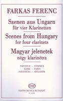 Scenes from Hungary for four clarinets
