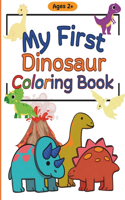 My First Dinosaur Coloring Book