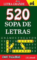 520 SOPA DE LETRAS #4 (10400 PALABRAS) - Letra Grande