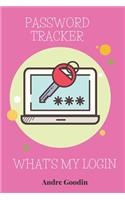 Internet Password Logbook