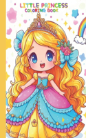 Little princess coloring book!: for Ages 4-8, 40 coloring pages