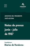 Notas de Prensa junio a julio de 1987