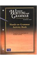 Prentice Hall Writing & Grammar Hands-On Grammar Activity Book Grade 12 2001c First Edition