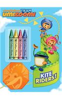 Kite Riders! (Team Umizoomi): (Color Plus Chunky Crayons)