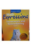 Math Expressions: Hmewk&rembr Consm L4 V2(Math Expressions)