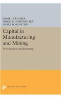 Capital in Manufacturing and Mining