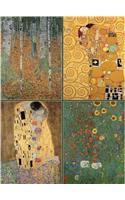 Set of Four Magnetic Notepads: KLIMT