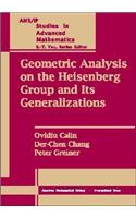 Geometric Analysis on the Heisenberg Group and Its Generalizations