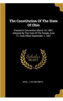 Constitution Of The State Of Ohio