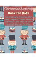 Christmas Activity Book for Kids