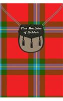 Clan Maclaine of Lochbuie Tartan Journal/Notebook