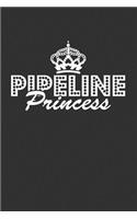 Pipeline Princess: Blank Lined Journal