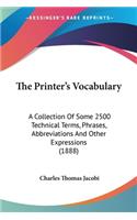 Printer's Vocabulary