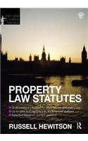 Property Law Statutes 2012-2013