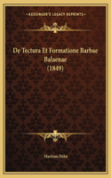 De Tectura Et Formatione Barbae Balaenae (1849)