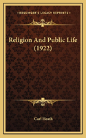 Religion And Public Life (1922)