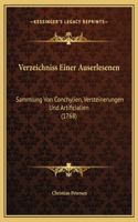 Verzeichniss Einer Auserlesenen