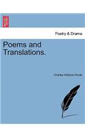 Poems and Translations.