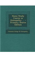 Home Study Course in Osteopathy ...