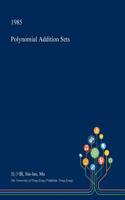 Polynomial Addition Sets