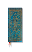 Paperblanks 2024 Azure Equinoxe 12-Month Mini Horizontal Elastic Band Closure 160 Pg 100 GSM