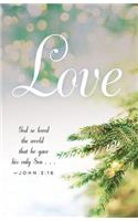 Love Image Advent Bulletin (Pkg of 50)