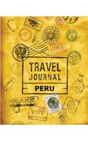 Travel Journal Peru