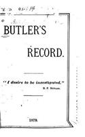 Butler's Record
