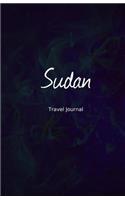 Sudan Travel Journal: Perfect Size 100 Page Travel Notebook Diary