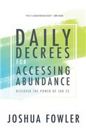 Daily Decrees for Accessing Abundance