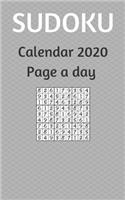 sudoku calendar 2020 page a day
