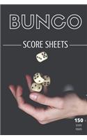 Bunco score sheets