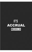 It's Accrual World