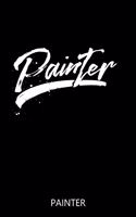 Painter Notebook: 100 Pages - Dot Grid Interior - Journal - Logbook