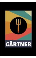 Gärtner: A5 Notizbuch KARIERT für Hobby Gärtner - Geschenkidee für Freunde, Papa, Mama, Oma, Opa- Gartenplaner - Garten - Gartenliebhaber - Schrebergarten