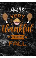 Lawyer very thankful this fall