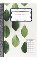 Graph Paper Notebook: Quad Ruled 4x4 - 110 Pages - 7" x 10" Squared Graphing Paper * Blank Notebook * Grid Paper * Softback ...(Composition Books)