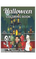 Halloween Coloring Book: An Adult Coloring Book with Designs Patterns Ghost, Zombies, Skull, Adorable Animals, Spooky Characters, For Relaxation and Meditation Fall Designs(1 Halloween Coloring Book)