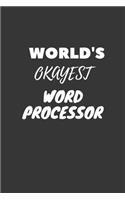 Word Processor Notebook