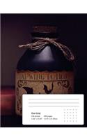 Witching Hour Composition Notebook: Dot Grid 100 sheets/200 Pages 7.44"X 9.69"