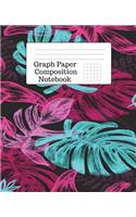 Graph Paper Composition Notebook: 5 Squares Per Inch - 100 Pages - 7.5 x 9.25 Inches - Paperback(31 Composition Book One)