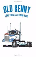 Old Kenny Semi-Truck Coloring Book