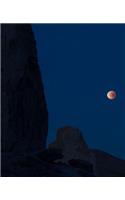 Desert Moon Background Science School Composition Book 130 Pages