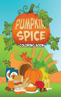 Pumpkin Spice Coloring Book