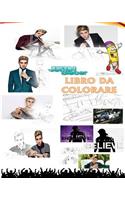 Justin Bieber Libro Da Colorare: Per Adulti E Bambini - 30 Disegni Esclusivi a Mano Libera E Mandalas Liriche: Colore Durante l'Ascolto: Sorry, Love Yourself, What Do You Mean, Baby