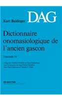 Dictionnaire Onomasiologique de l'Ancien Gascon (Dag). Fascicule 19