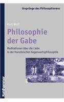 Philosophie Der Gabe