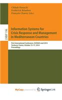 Information Systems for Crisis Response and Management in Mediterranean Countries